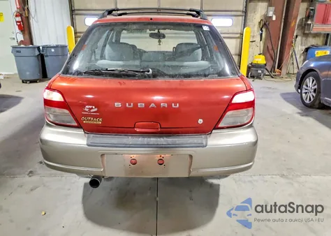 2003 Subaru Impreza Outback Sport z USA, uszkodzony, nr VIN JF1GG68593H812678